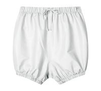 Codida Adult Leakproof Plastic Pants Diaper Cover, Washable Incontinence Underwear, Reusable Briefs for Men and Women (White-S)