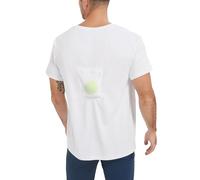 Codida Sleep Apnea T-Shirt on Side Positional Therapy to Prevent Back Sleeping (White, L)
