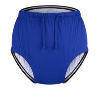 Codida Special Needs Reusable Swim Diaper - Waterproof & Leakproof Incontinence Swimwear for Toddler, Youth & Adult, Unisex Cloth Diaper Cover (Royal Blue, 8-10Years)