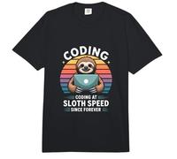 Coding at Sloth Speed Since Forever Programmer Comfort Colors Adult Heavyweight T-Shirt