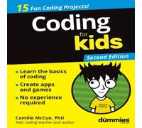 Coding For Kids For Dummies Book Camille McCue Multi One Size
