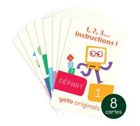 Coding is a game cards - Pack of 8 Multicoloured one size