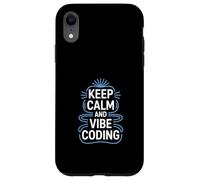 Coding "Keep Calm And Vibe Coding" Vibe Coding Case for iPhone XR