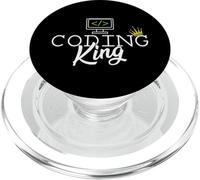 Coding King programming PopSockets PopGrip for MagSafe