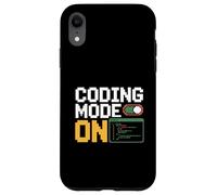 Coding Mode On Programmer Developer Debugging Case for iPhone XR