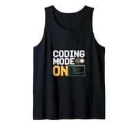 Coding Mode On Programmer Developer Debugging Tank Top