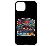 Coding Ninja Funny Coder Programmer Computer Engineer IT Fun Case for iPhone 15 Plus