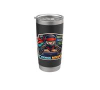 Coding Ninja Funny Coder Programmer Computer Engineer IT Fun Stainless Steel Insulated Tumbler