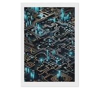 Coding Pattern Diamond Art Kits for Adults, DIY 5D Diamonds Painting Kits for Beginner, Round Full Drill Diamond Dots Painting, 8"x12" Diamonds Pictures Gem Art and Crafts Wall Decor