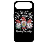 Coding Teacher Gnome Everything Is Fine Funny Christmas Case for iPhone Air
