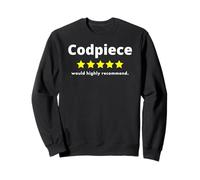Codpiece Five of Five Stars - Funny Renaissance Fair Gifts Sweatshirt