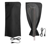 codree Heated Outdoor Faucet Covers for Winter, 25.1" x 11.8" Waterproof Insulated Spigot Cover Freeze Protection, Reusable Garden Pipe Wrap Insulation Faucet Socks for Outside Lawn Yard Water Faucets