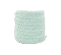 Codulu Fluffy Shoelaces Plush Shoe Laces 1.5cm Flat Replacements Shoestrings for Women Kids Sneaker Athletic Boot Casual Shoes-100CM-Green