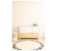 Cody 2 Door 4 Drawer Storage Unit Seconique White One Size