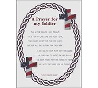 Cody Country A Prayer for My Soldier Cross Stitch Kit-18.5 x 14.25-inch 14 Count