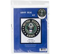 Cody Country U.S. Army Emblem Cross Stitch Kit-10.25 x 12.75-inch 14 Count