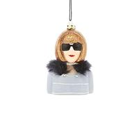 Cody Foster Anna Wintour Hanging Ornament, Glass, Holiday