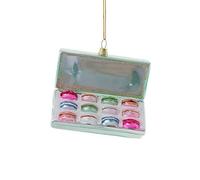 Cody Foster - Box of Macarons Blue Ornament - GO-8438-B