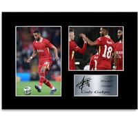 Cody Gakpo Football Player A4 Printed Signed Poster Photo Display Mount Gift For Liverpool Fans and Supporters 2024-2025