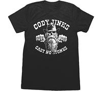 Cody Jinks Cast No Stones T Shirt Vintage Gift for Men Funny Tee Size L