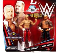 Mattel WWE Main Event Showdown, Cody Rhodes vs Solo Sikoa