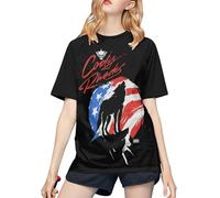 Cody Wrestler Rhodes Women's Baseball Tee - American Nightmare Wrestling Design Shirt - Casual Short Sleeve T-Shirt for WWE & AEW Fans - Gift for Women Medium