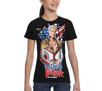 Cody Wrestler Rhodes Youth Shirt Novelty Print Tee for Teens - American Nightmare Wrestling Short Sleeve T-Shirt for Boys & Girls - Gift for WWE & AEW Fans X-Small