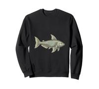 Coelacanth Living Fossil Lobe Finned Fish Art Graphic Sweatshirt
