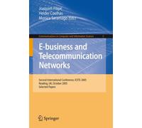 Coelhas - E-business and Telecommunication Networks Second Internati - X555z