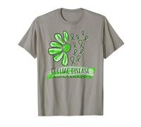Coeliac Disease Awareness Trendy Floral Messy Brushstroke T-Shirt