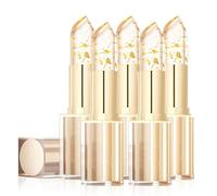 Coello Lipstick, Coellyo True tone - PH Adjusting Lipsticks, Coello PH Lipstick Colour Changing, Colour Changing Lipsticks, Gold Foil Transferproof Long Lasting Moisturizing Jelly Lip Stick (5)