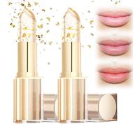 COELLYO PH Adjusting Lipstick, Colour Changing COELLYO TRUETONE PH Adjusting Lipstick, Moisturizing Lip Glosses Color Changing W/Gold Foil, Crystal Flower, Smart Colour Shift, Natural Flattering (1)