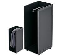 COELO Hidden Glove Drying Holder Rack Dryer for Kitchen Gloves Cloth Linen Sponge Loofah Table Top Stand with 1 Pair Dishwashing Rubber Glove, Black
