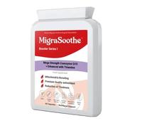 Coenzyme Q10 CoQ10 MigraSoothe Booster I - to Support Migraine Relief in Conjunction with MigraSoothe Riboflavin Products (90)