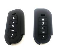COEOPNC 7153V 7254V & 7654V Black Silicone Cover Remote Control V3 Soft Silicone 5 Keys for Viper Protective Cover Open Below The Right Side Replacement Durable Accessories 2pcs