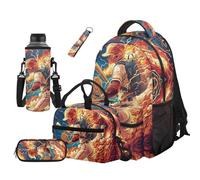 COEQINE Baseball Backpack for Boys 8-12 Sport School Bag for Kids 1ST Grade Large Toddler Book Bag with Water Bottle Holder Pencil Cases and Keychain for Elementary Middle High School Ruckpack