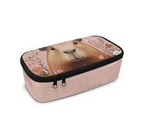 COEQINE Capybara Pencil Case for Girls School Pencil Box Stationery Storage Bag Big Capacity Pencil Pouch Pen Case School College Office Organizer