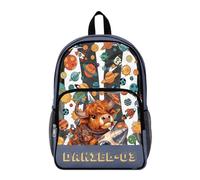 COEQINE Clear Backpack for School Boys Large Capacity Astronaut Highland Cow Space Book Bags for Kids 1st-8th Grade Clear Back Pack for Stadium Events Concert-Friendly,43.5x36x18 cm