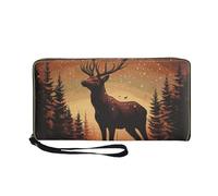 COEQINE Elf Wallet for Men Leather Slim Credit Card Holder Lightweight Cell Phone Purse Wallets with Handles for Travel Dad Birthday Gifts