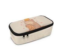 COEQINE Large School Supplies for Girls Cute Stationery Storage Bag, Scool Pencil Case for Kids Lightweight Capybara Pen Bag for School Big Capacity Cosmetic Bag