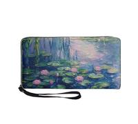 COEQINE Leather Wallet Women with Chain Lightweight Business Card Holder Organzier with Soft PU Cellphone Case with Wristlet for Travel Accessories Clutch Handbag