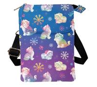 COEQINE Small Hand Bags for Women UK Cute Cat Cross Body Bag Strap Shoulder Bag for Womens Girls Sling Bag Crossbody Purse Backpack Travel Multipurpose Daypacks