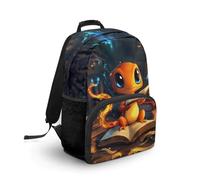 COEQINE Teen Boys Backpack Age 6-8 Cool Fire Dragon Backpacks for Boy 2nd Grade Lightweight 44 cm Bookbag for Big Boys Dinosaur Lover Gifts