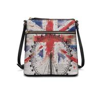 COEQINE Women's Tote Bags for Work Leather Crossbody Bags for Ladies Travel Vintage London Work Tote Bags for Woman Work