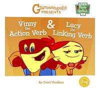 Coert Voorhees Vinny the Action Verb & Lucy the Linking Verb Paperback Book Coert Voorhees Multicolor