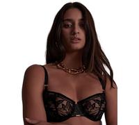Coeur A Corps Half Cup Balconette Bra Noir Black 34D