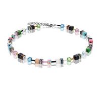 Coeur De Lion Couer De Lion Geocube Multicolour Spring Pastel Necklace 0.6cm, 42cm + 6cm
