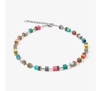 Coeur De Lion GeoCUBE Candy Multi Colour Multi Stone Necklace 5090/10-1527