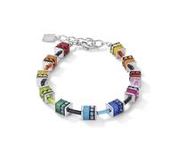 Coeur De Lion Geocube Classic Polaris & Rhinestone Multicolour Bracelet 18+3cm