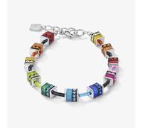 Coeur De Lion GeoCUBE Multicoloured Crystal Bracelet 4409/30-1500